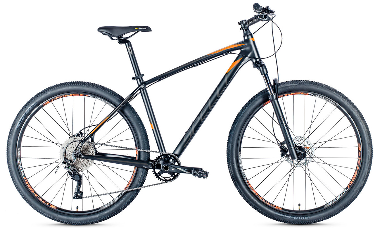Фотографія Велосипед Spelli SX-6900 PRO 29" (2020) 2020 Чорно-жовтогарячий